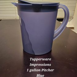 Tupperware Impressions 1 Gallon Pitcher