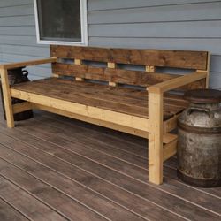 Handmade Wooden Bench