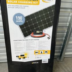 Go Power! Overlander-E 190W Solar Expansion Kit , Black