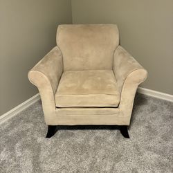 Beige/ Tan Armchair
