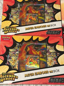 Pokémon Mega Emboar ex Box