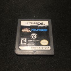 Lake Power Policeman DS Game 