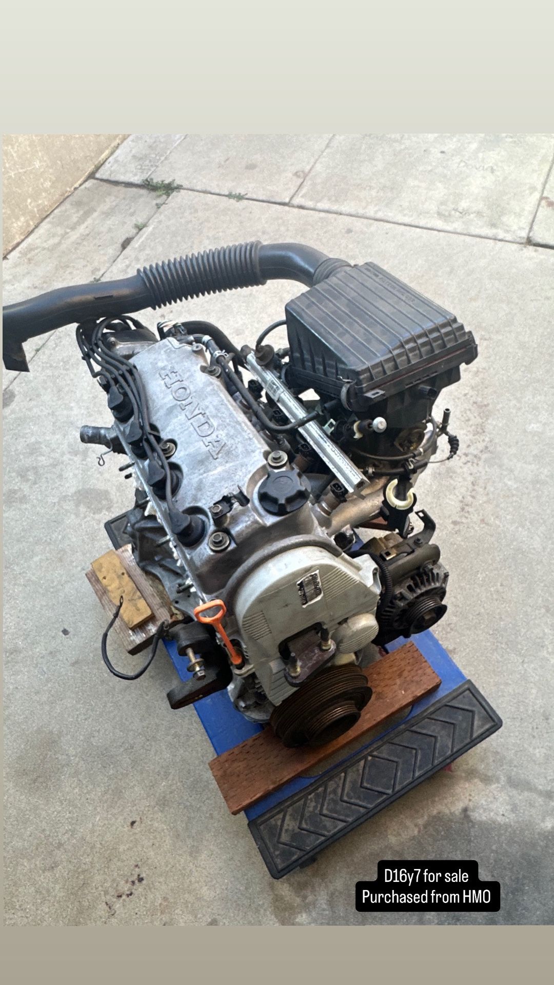 D16Y7 Honda Civic Engine Replacement