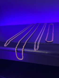Gold plated chains