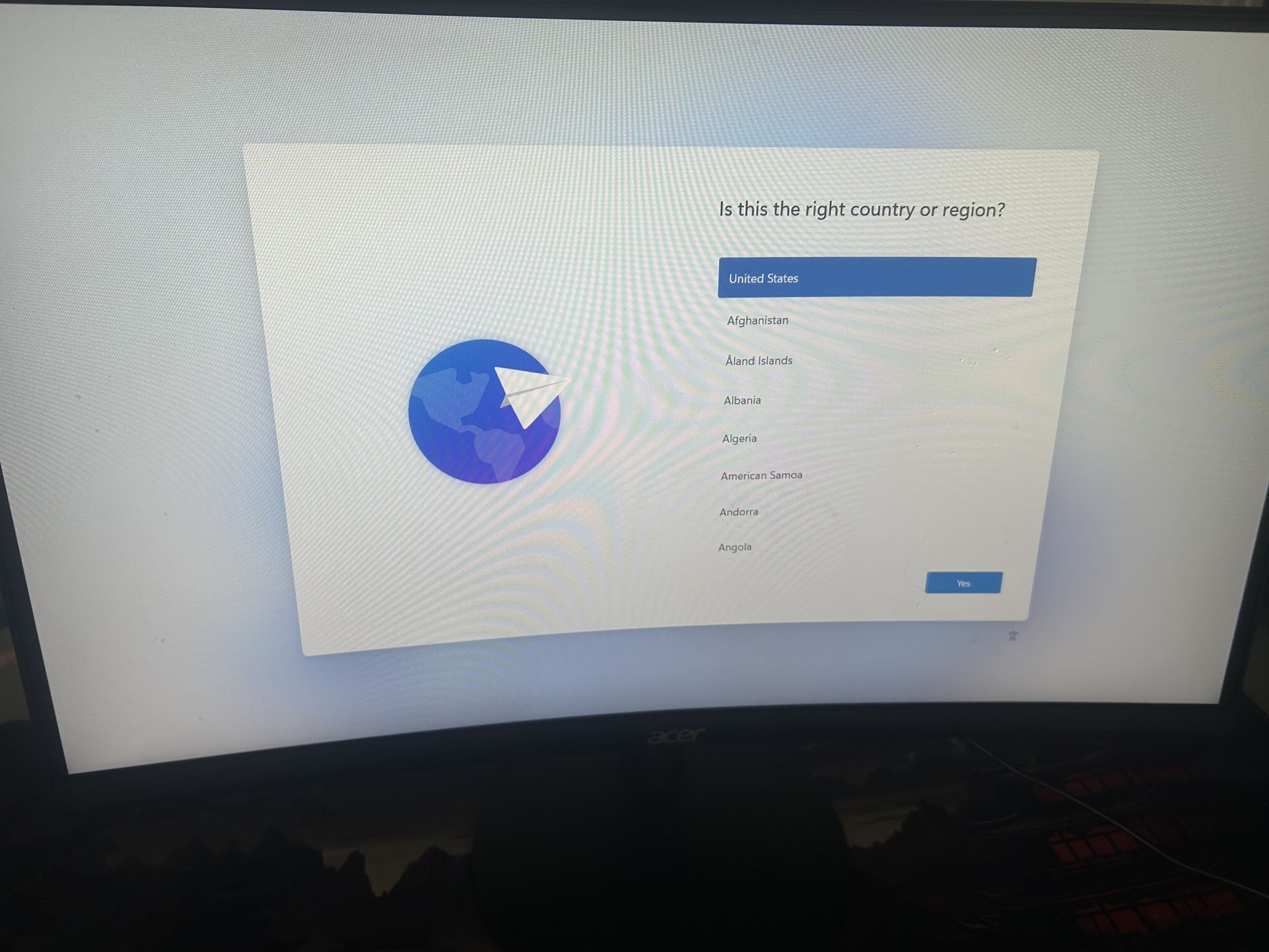 Acer Gaming Monitor