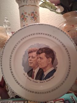 John F. Kennedy and Sen. Robert F. Kennedy Plate