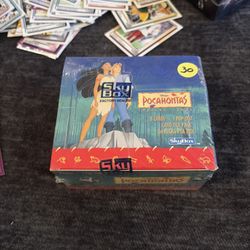 1995 DISNEY POCAHONTAS SKYBOX TRADING CARDS BOX FACTORY SEALED MINT CONDITION SUPER RARE