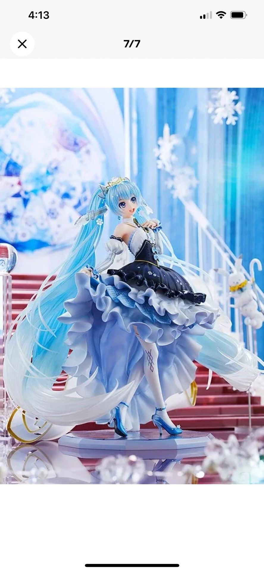 Goodsmile Hatsune Miku Snow Princess ver 2019 10th Anniversary 1/7