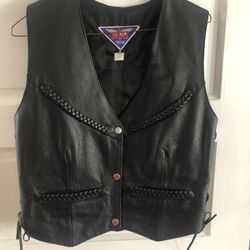 Ladies Leather vest