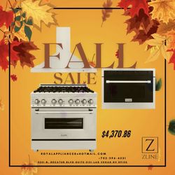 New Zline Kitchen Package 3pc