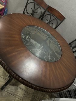 Counter high dining table