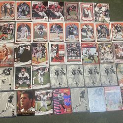 Lot of 62 Cleveland Browns football cards-Stars-Rookies-Inserts