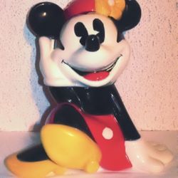 Disney Minnie Mouse Cookie Jar ~Treasure Craft~