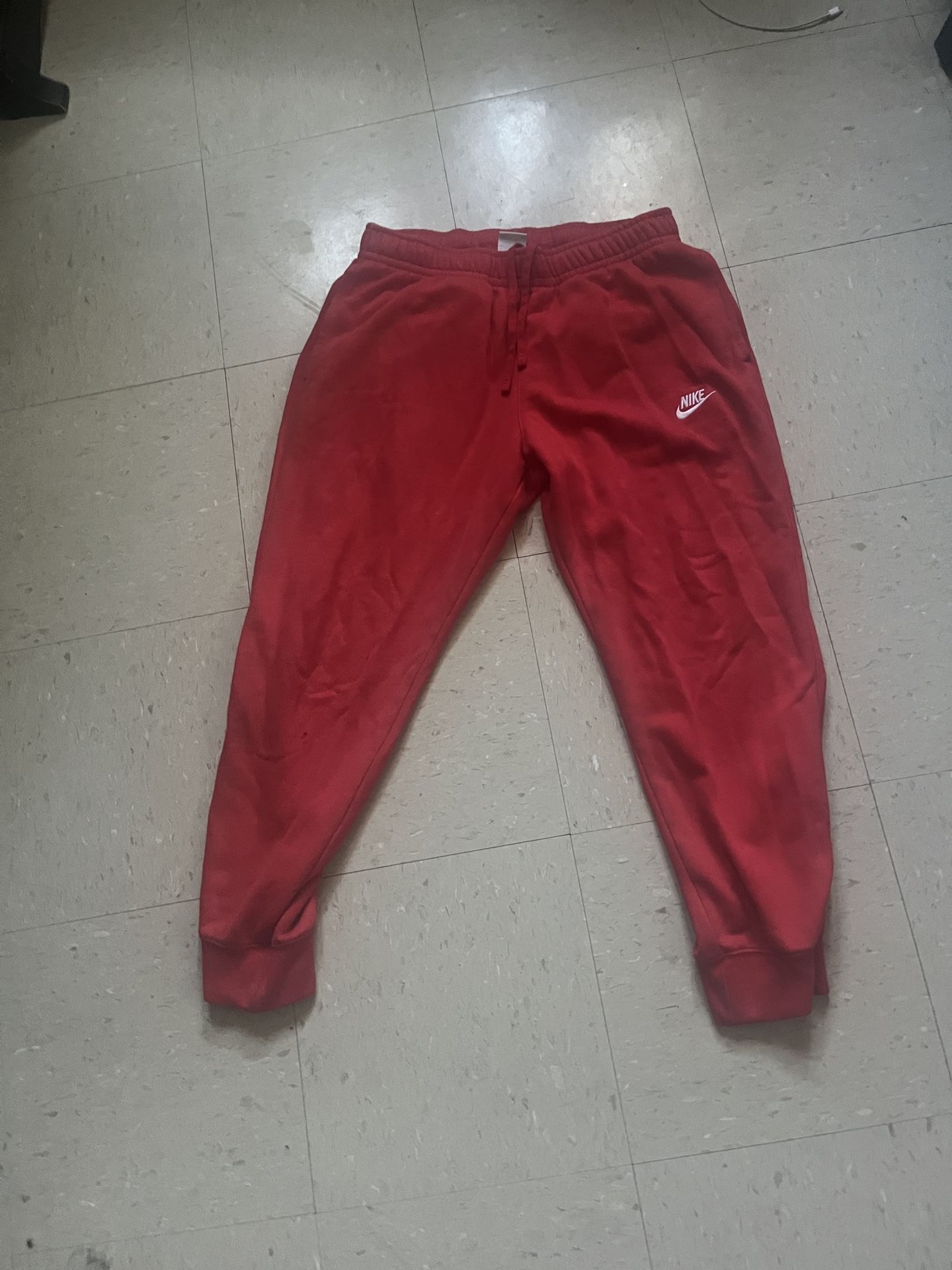 Red Nike Joggers
