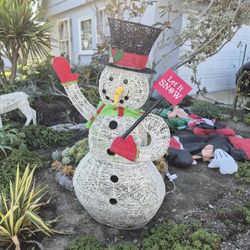 Snowman Christmas Decor