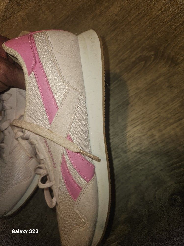 Size 10 Pink Reebok Sneakers
