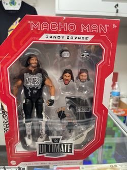 WWE Ultimate Edition Macho Man Randy Savage Figure NIB