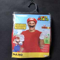 Mario Cosplay Costume 