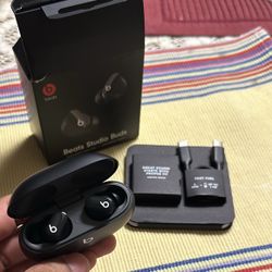 Beats Studio Buds - Black (New, Open Box)