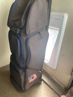 Softball roller bag