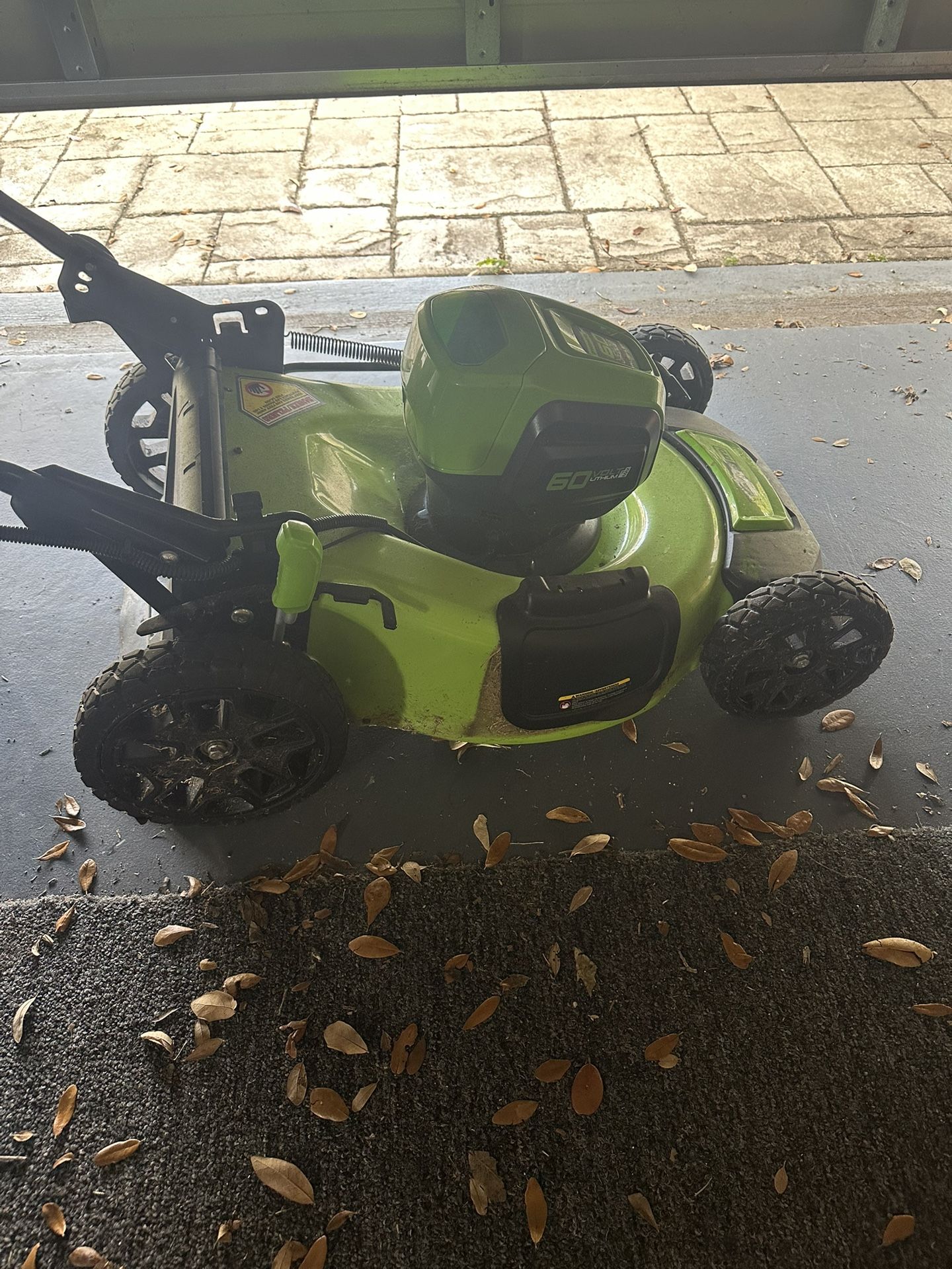 Greenworks Pro 60 Volt Electric Lawnmower