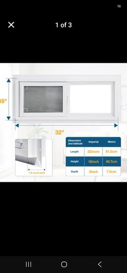 NEW 30" x 12" Sliding Windows with Double Pane Insulated Tempered Glass. Fiberglass Screen