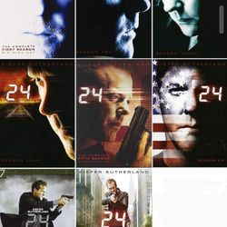 24 - The Complete Series on DVD