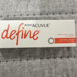 1-day Acuvue Define 