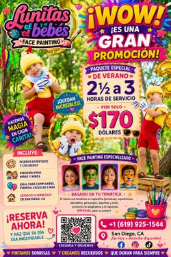 Face painting/ pinta caritas