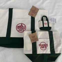 Trader Joe’s Green Totes Collection 