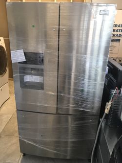 FRIGIDAIRE FRENCH DOORS STAINLESS STEEL REFRIGERATOR COUNTER DEPTH