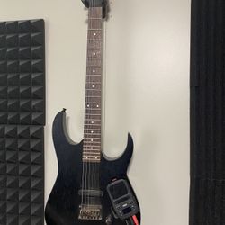 Ibanez Electric Guitar With Chaos Pad Mini Effects 