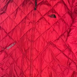 All Red North Face Jacket