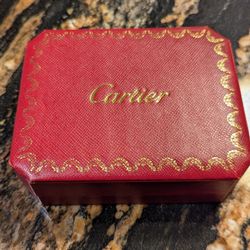 Cartier Jewelry Box For Bracelet In Excellent Condition It's Just A Box Asking $20 Or A Best Offer