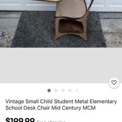 Child’s Mid Cent, School Desk