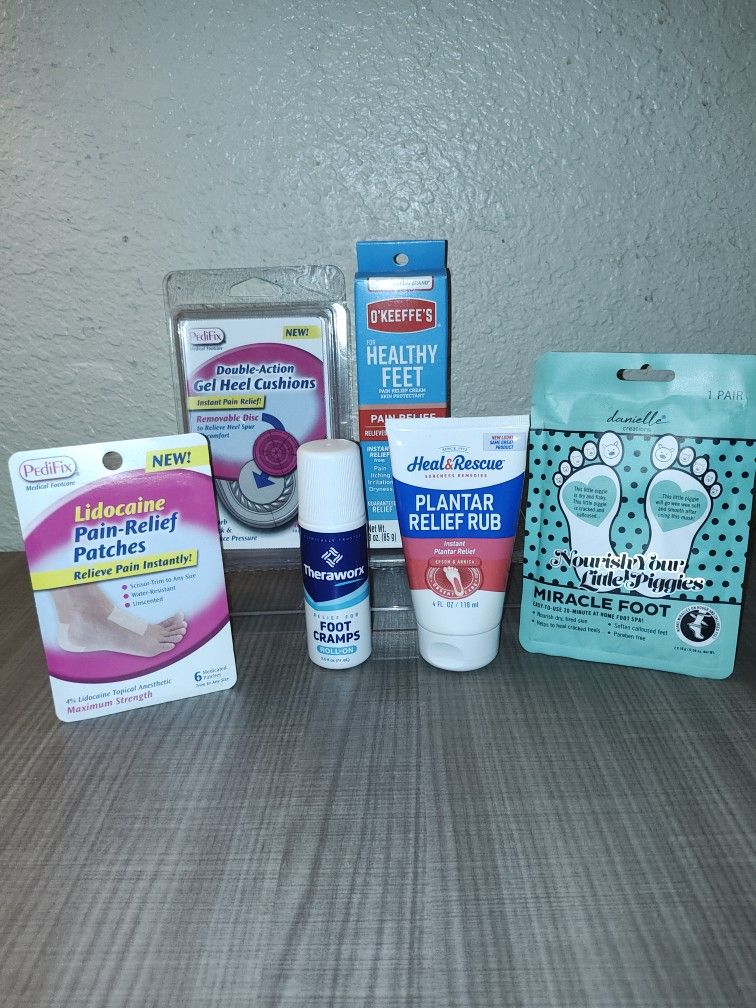 All Brand NEW! 🦶   TheraWorx / PediFix / Heal & Rescue / O'Keefe's / danielle Creations - Foot Care Products (((PENDING PICK UP)))