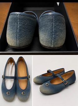 Coach Denim Mary Janes – Hard to Find