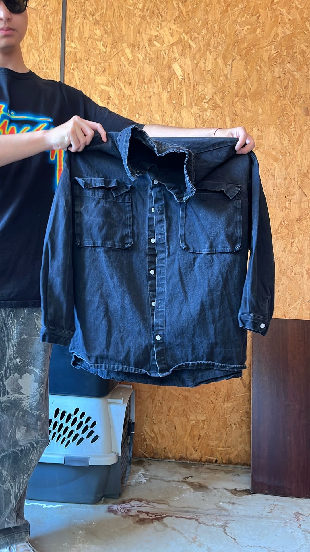 Black Denim Jacket