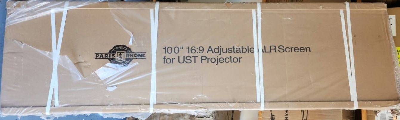 Paris Rhône 100” 4K Ultra HD 16:9 Projector Screen LTS001