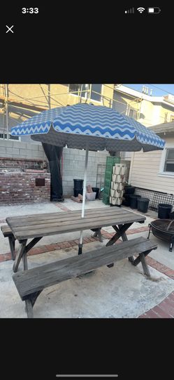 Picnic table must go moving