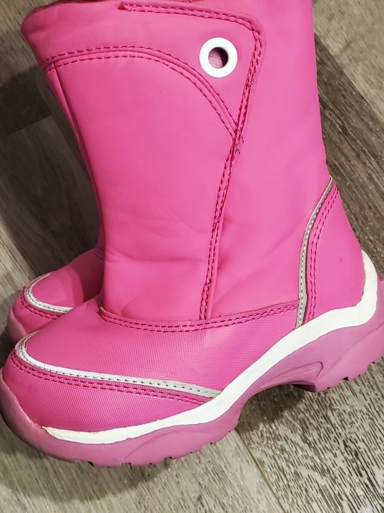 Toddler Size 8 Snow Boots Excellent Condtion