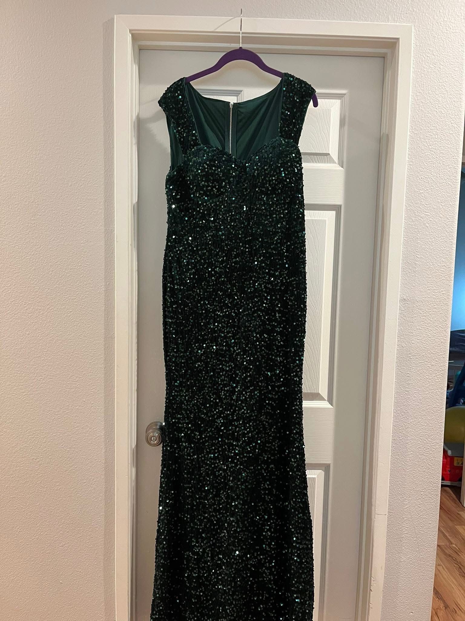 Green Sequin Dress