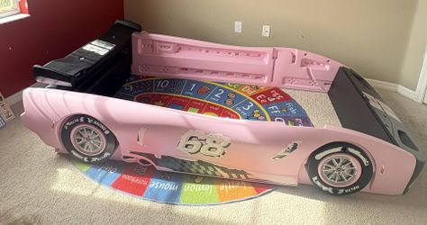 Delta Children Turbo Race Car Twin Bed