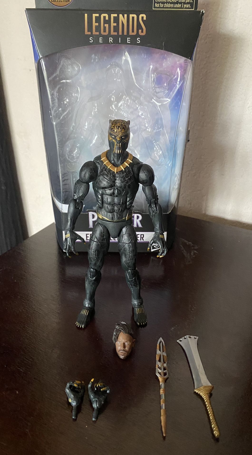 BLACK PANTHER MARVEL LEGENDS LEGACY COLLECTION ERIK KILLMONGER
