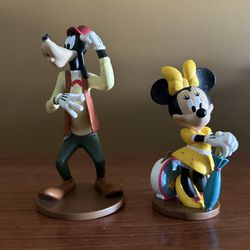 PVC Minnie & Goofy Cake Toppers