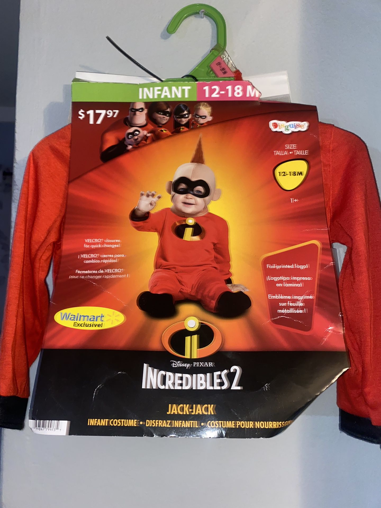 New  jack From incredibles Halloween Costume 