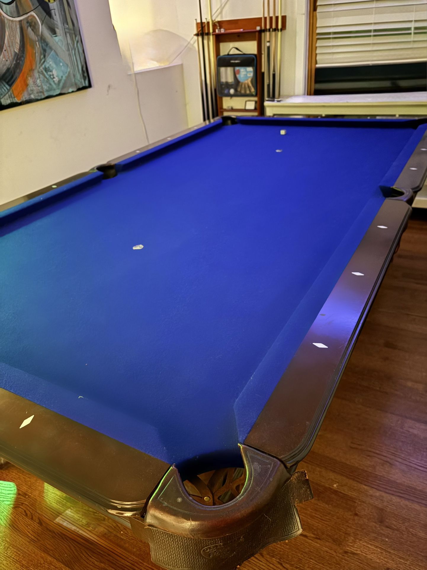 Olhausen Pool Table – Excellent Condition + Accessories + Free Ping Pong Top