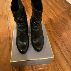 Via Spiga, Black, Boot, 61/2