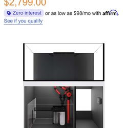 Reefer 350 G3 - 90 Gallon White All In One Aquarium - Red Sea