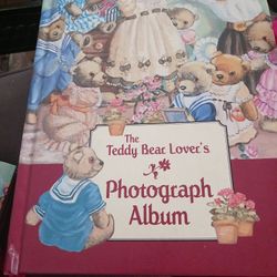 Vintage 1996 The Teddy Bear Lovers Photograh Album